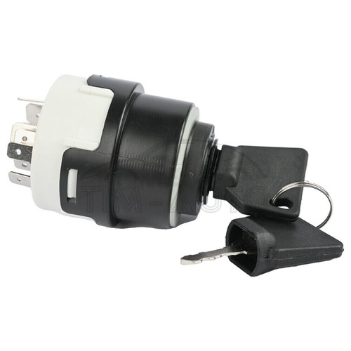 Ignition Switch 701/80184 For JCB Holland With 2 keys 85804674 70145500 - Picture 4 of 9