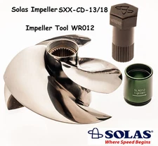Solas Sea Doo 300 HP Impeller & Tool SXX-CD-13/18 RXPX RXTX GTX Ltd. 2016-2023