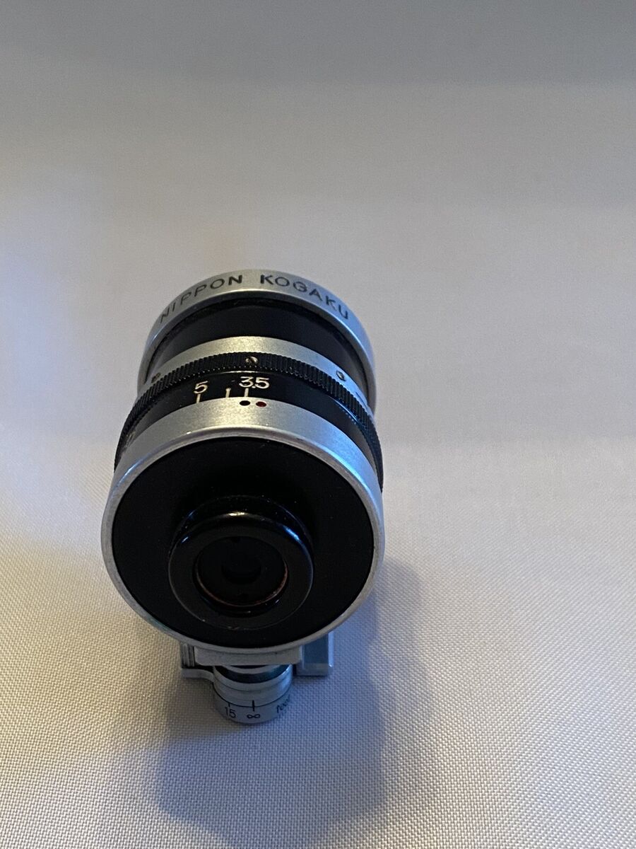 Nippon Kogaku Nikon RF 35-135mm Rangefinder Zoom Finder From Nippon Kogaku Nikon RF 35-135mm Rangefinder Zoom Finder From