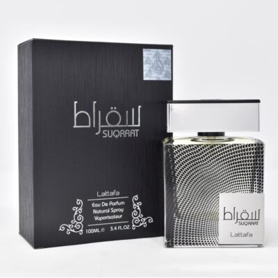 Suqraat by Lattafa 3.4oz Eau De Parfum Men New Sealed Box