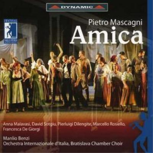 Pietro Mascagni Amica (Pizzech, Benzi, Bratislava Chamber Choir) (CD) Album