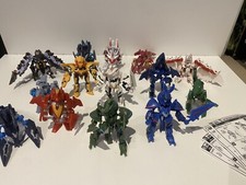 14PCS ANIMAGEAR Action Figures Robots Eagles Beasts Soldiers Swords T-Rex Bundle