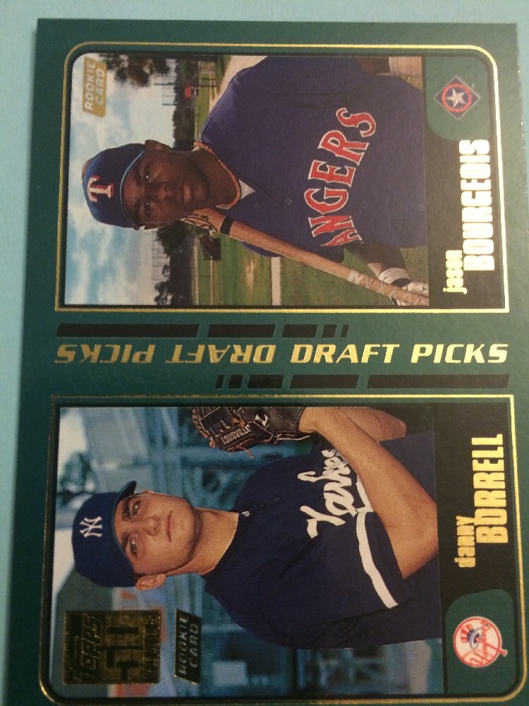 2001 Topps Danny Burrell - Jason Bourgeois Rookie #361 RC Yankees