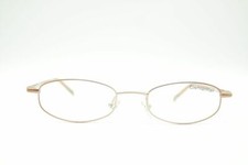 Alpina Columbia A2561 Silver Brown Oval Glasses Frame Eyeglasses New