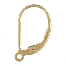 14K Gold Filled Lever-backs Earring Ear Hooks Findings 2 pairs (4 pcs)