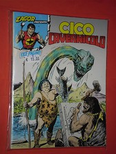 ZAGOR- SPECIALE- PRESENTA- N°9-  cico cavernicolo-  1°EDIZIONE BONELLI- raro