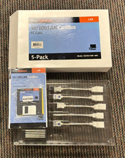 3Com 10/100 LAN CardBus Fast Ethernet PC Card 3CCFE575BT pack of 5