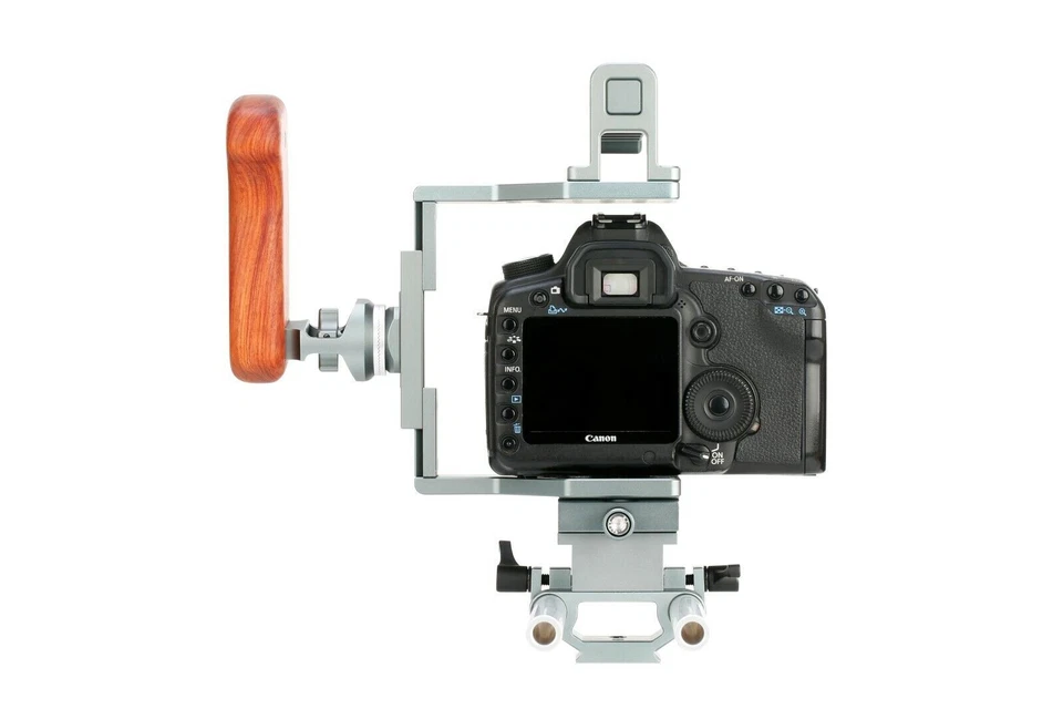 Sevenoak SK-XC1 Aluminio Universal DSLR Cámara Jaula 15 mm Caña Kit de Placa Base Foto 3 de 4