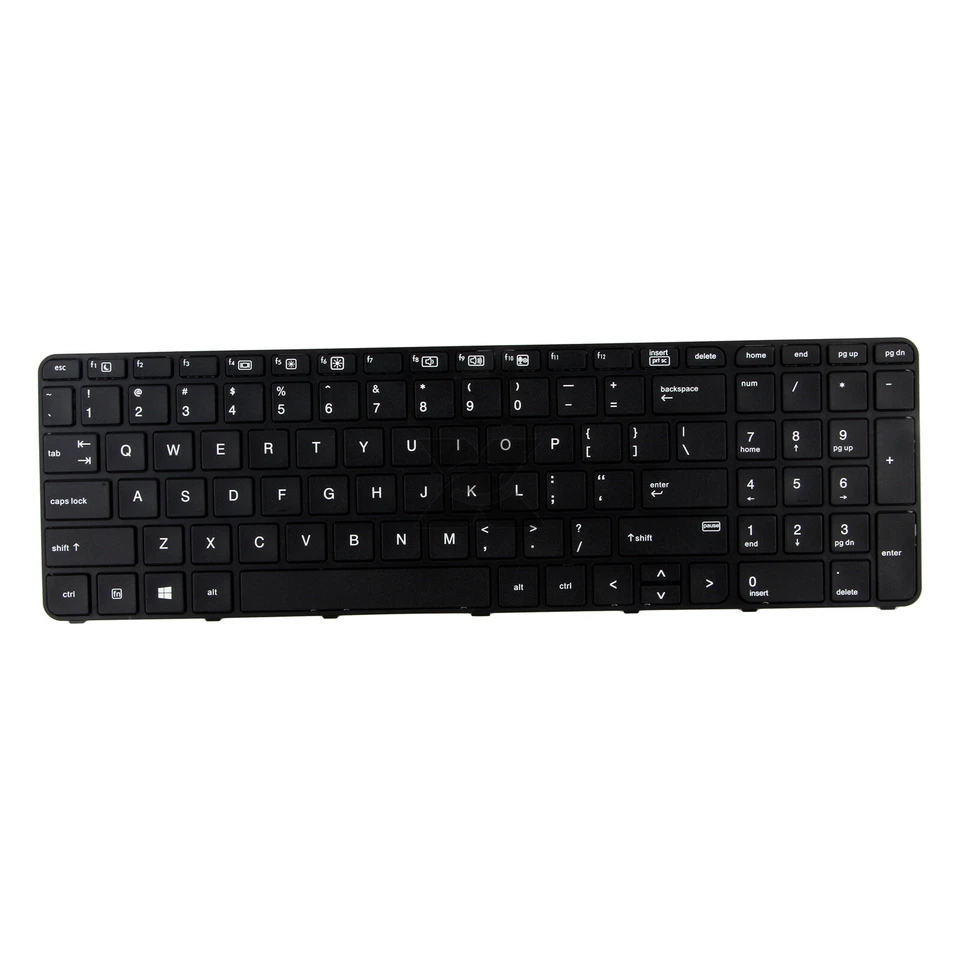 Teclado estadounidense para HP ProBook 450 G3 G4 455 G3 G4 470 G3 G4 650 G2 G3 655 G2 G3 Foto 2 de 4