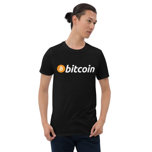 Bitcoin Classic Logo T-shirt crypto trader gift investor trading tee - Picture 7 of 10