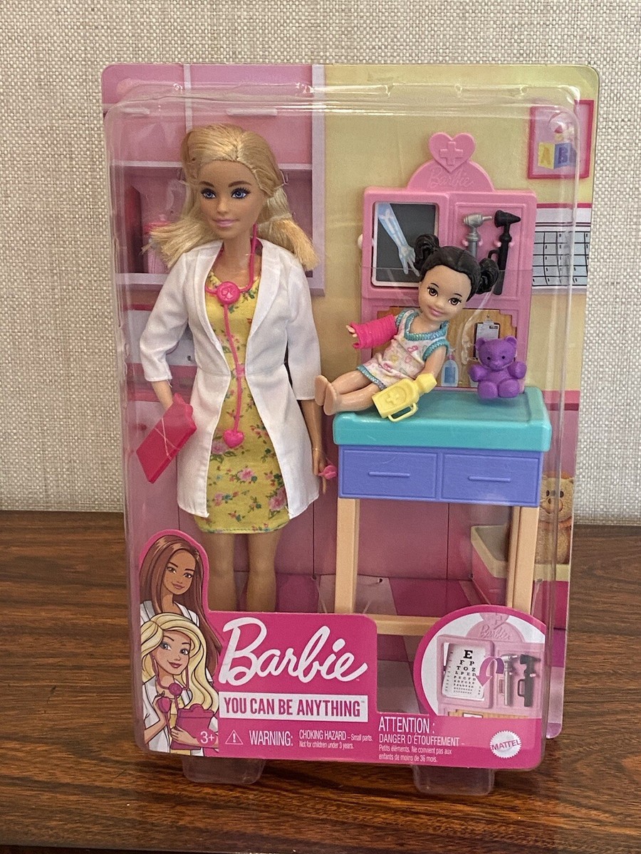 Mattel, Barbie “You Can Be Anything” Pediatrician Doctor 12