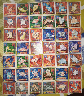 Pokémon - Amada Sticker x42 Vintage Sammlung JAP
