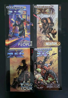 #ad #ad Marvel ULTIMATE X MEN VOLUMES 1 2 3 4 Graphic Novels TPB $19.99