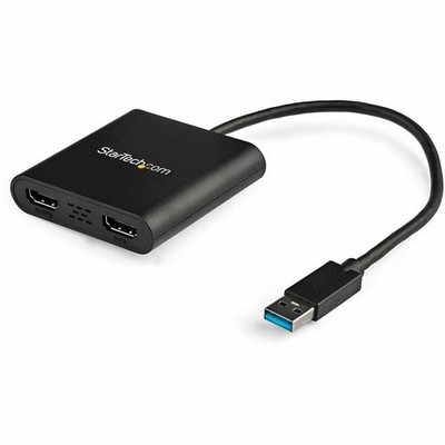 StarTech USB to Dual HDMI Adapter - 4K