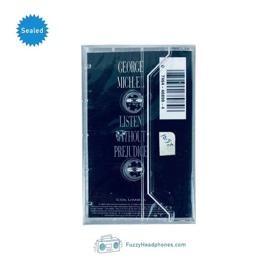George Michael – Listen Without Prejudice Vol. 1 Cassette Tape (1990) SEALED - Image 2 of 4
