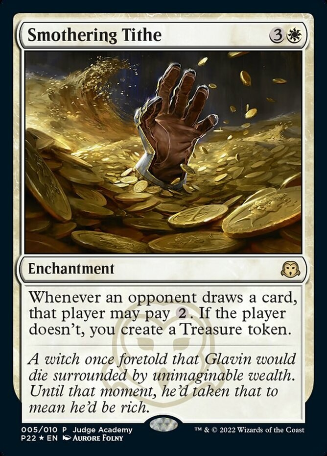MTG Smothering Tithe - Foil Judge Academy 2022, Judge Promos, Lightly Played, En
