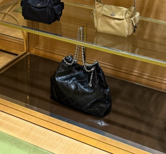 NEW Tory Burch Fleming Distressed Hobo Bag - Black_TB61D3LF35_Expedited image 2