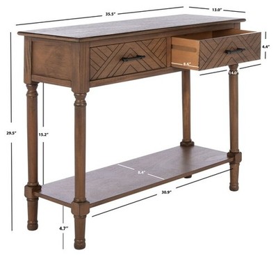 Safavieh PEYTON 2 DRAWER CONSOLE TABLE, Reduced Price 2172770796 CNS5704C