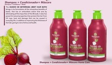 Natureza Cosmeticos Beet Hair Bath Kit - Thickening  Shine - Antioxidant UV Pro