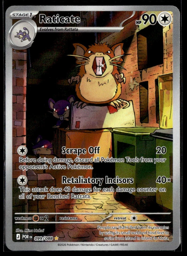 Raticate Pokémon TCG Cards for sale | eBay