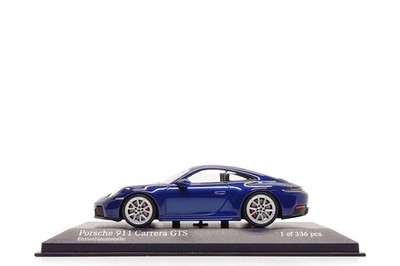 Minichamps 1:43 Porsche 911 Carrera GTS Coupe (992.2) in Gentian