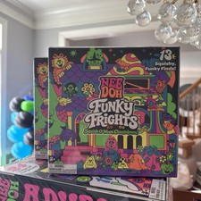 New Sealed NeeDoh 2026 Advent Calendar Halloween Funky Frights Squish-O-Ween