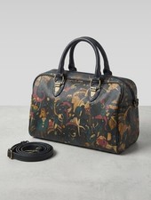 Borsa Donna Piero Guidi con stampa geografica medievale.