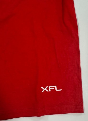 XFL MERCH ' DC DEFENDERS T-SHIRT ' YOUTH ' RED ' SIZE SMALL - Picture 3 of 4