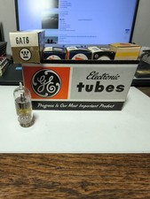 Lot of 5 NOS 6AT6 Vacuum Tubes NIB Made in USA Radio Audio