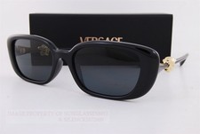 Brand New VERSACE Sunglasses VE 4504D GB1/87 Black/Dark Grey For Women