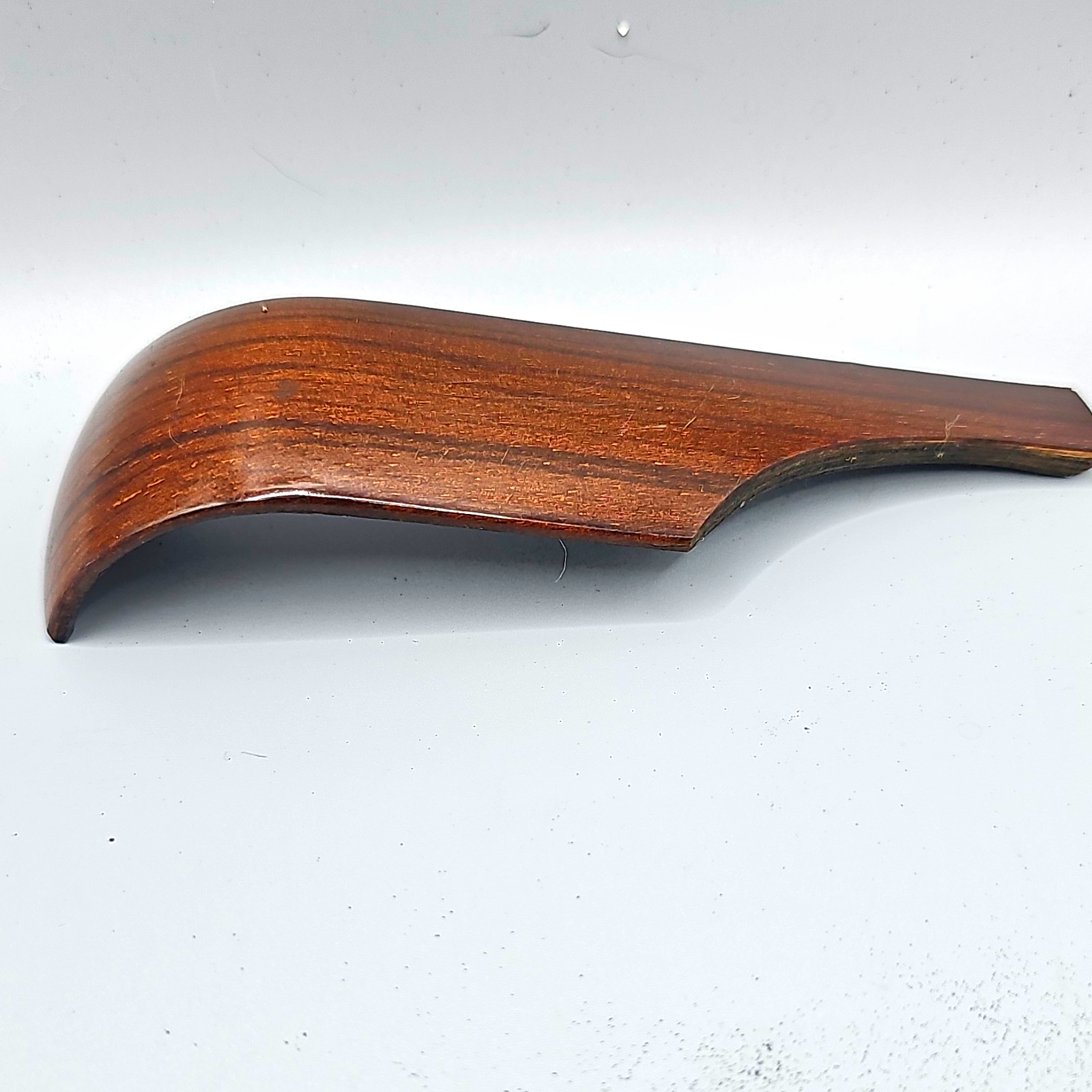Mercedes W124 Dash Left Corner Curved Wood Trim Driver Side Zebrano OEM 86-95