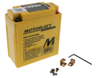 Batterie 7Ah MOTOBATT MB5U kompatibel für SUZUKI Scrambler, T200 TS00, YAMAHA R3