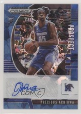 2020 Panini Prizm Draft Picks Prospect Blue Ice 47/75 Precious Achiuwa Auto 6fs