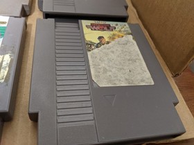 UNTESTED 9 Game Nintendo NES Lot Batman Bill and Ted Double Dragon II TMNT Mario