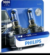 Philips 9006 CVB2 Vision Upgrade Headlight Bulbs 2 Pack (JS14)