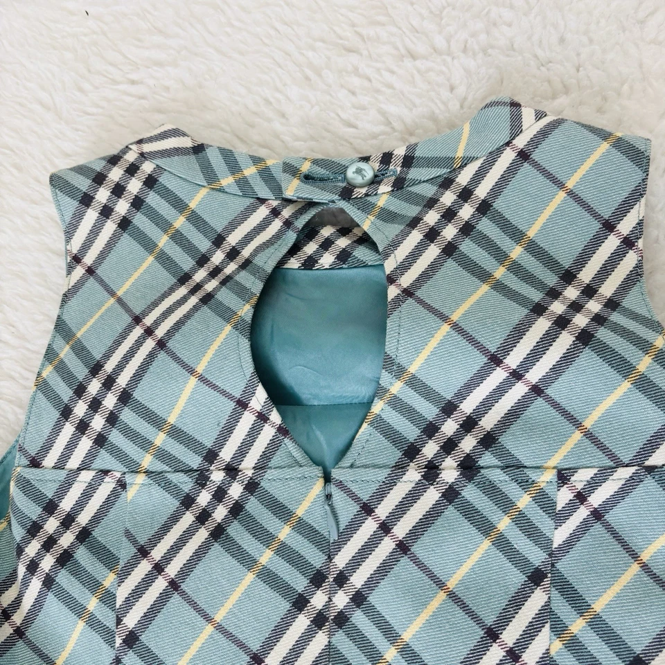 Burberry London Blue Label Multicolor Nova Check Women’s Dress Size EU 38 US S-M - Image 3 of 4