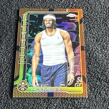 2025-26 Topps Chrome Basketball Refractor #75 DaRon Holmes II Denver Nuggets