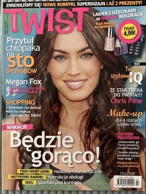 Twist 7/2009 Megan Fox Chris Pine Eminem Kristen Stewart