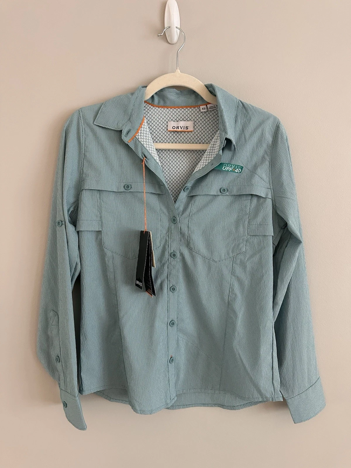 NWT Orvis Open Air Caster Shirt Long Sleeve Outdoor Performance Women’s XS
