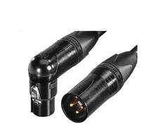 XX'FT Mogami 2549 Neutrik Gold XLR Angle Female to XLR male balance Audio Cable