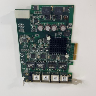 ADLINK PCIe-GIE64+ GigE Vision Frame Grabber Card, PCIe x4, 4x PoE Ethernet