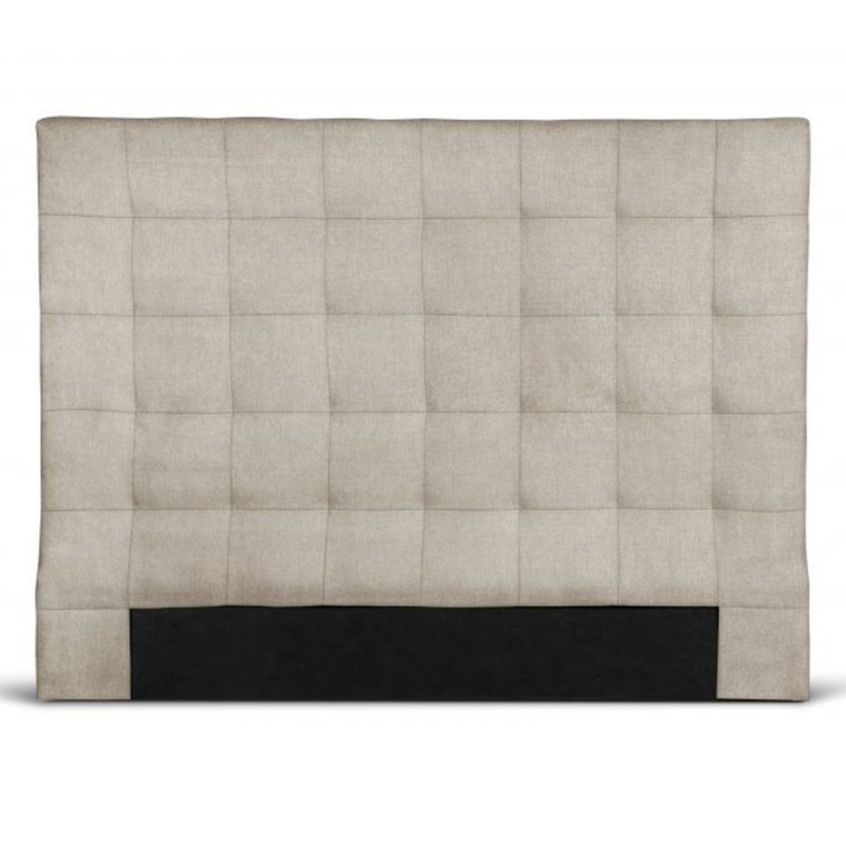 Tête de lit Ramino beige de 142 cm pour une chambre cosy et chaleureuse