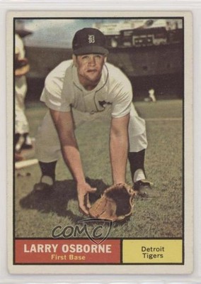 1961 Topps Bobo Osborne Larry Osborne #208 2jq