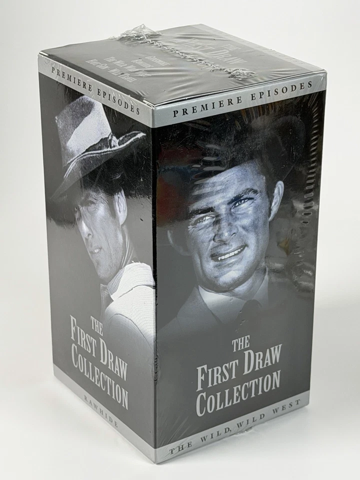 The First Draw Collection (VHS, 2000, 4-Tape Set) Sealed New Clint Eastwood - Imagem 2 de 4