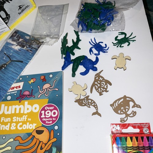 SEAWORLD REUSABLE BAG,BUNDLE NECKLACE, Plastic Wild Animals , POUCH,PLUS MORE - Picture 11 of 20