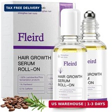 Rosemary Hair Growth Serum Roll-On Rosemary Oil, Biotin, Anagain, Caffeine, Ni