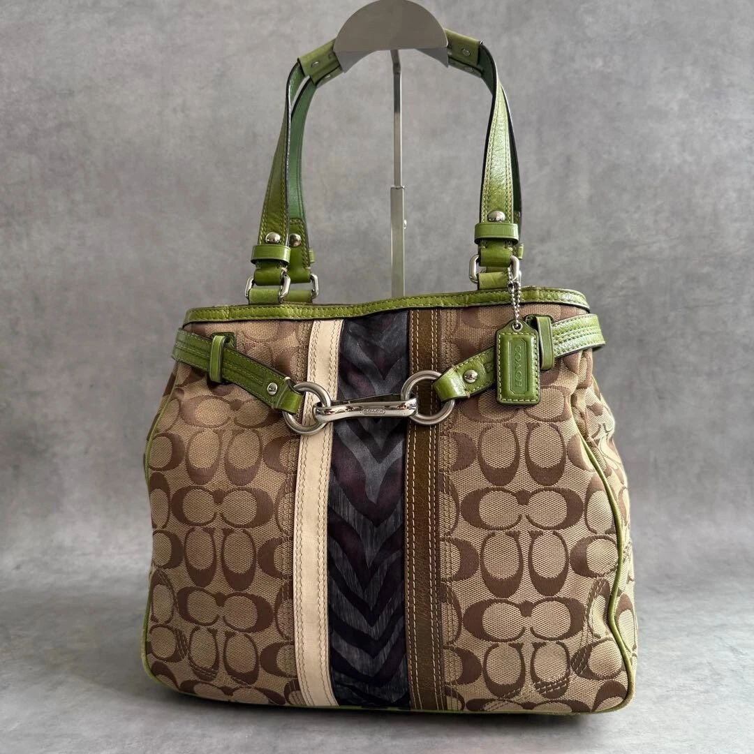 Coach Tote Striped Bags & Handbags for Women for sale | eBay