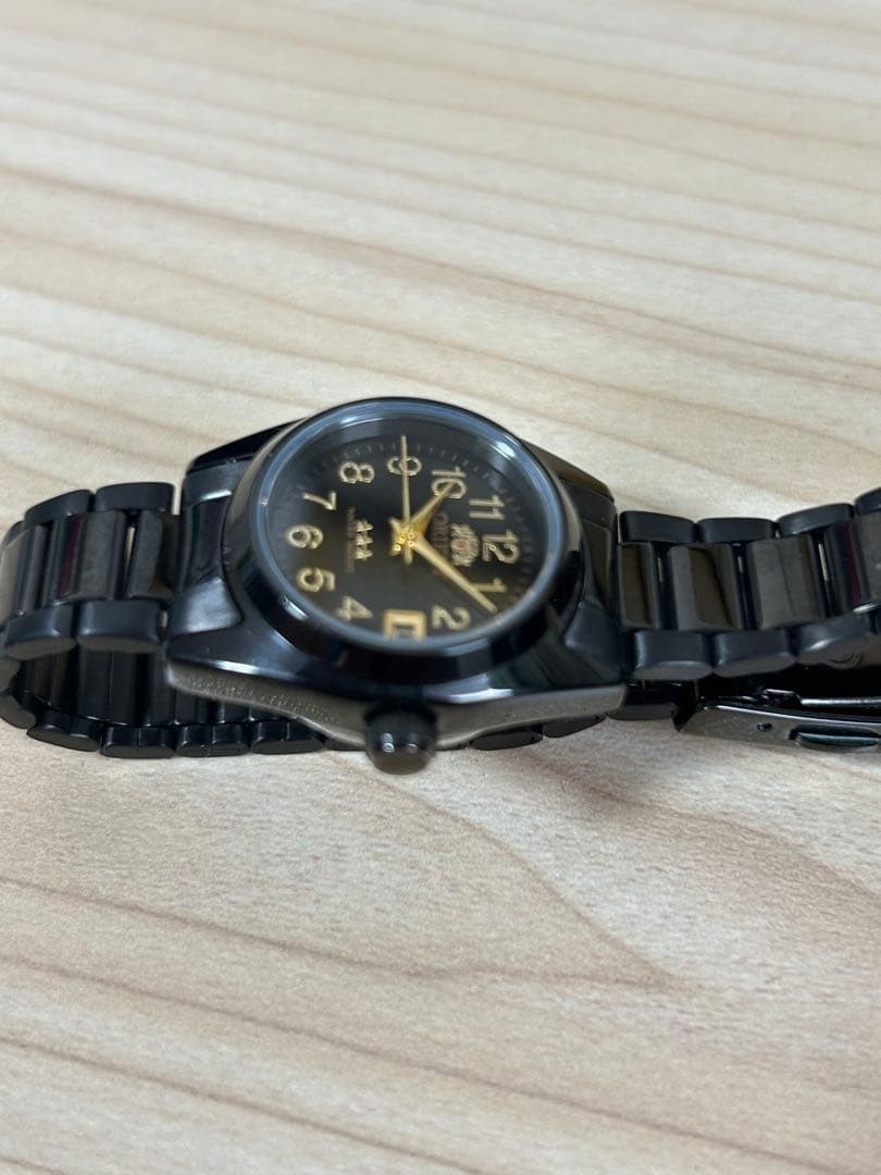 Orient Automatic Skeleton Ladies Watch Black Stai… - image 2