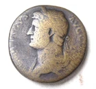 Brass Sestertius Roman Emperor Hadrian 117-138AD Rarer LEFT Facing Variant