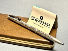 Sheaffer Intensity Ball Pen - Violet/Chrome Striped Design, Twist Action